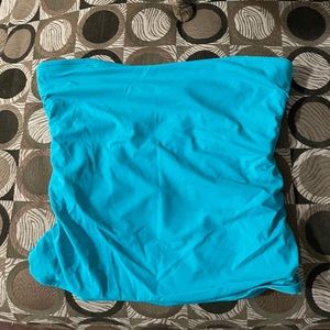 Aqua blue tube top Swimtop